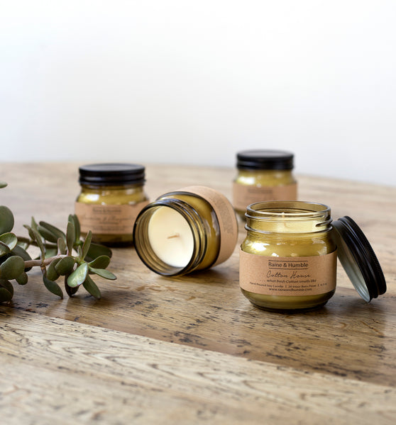 Soy wax jar candle - Sea Salt & Sage