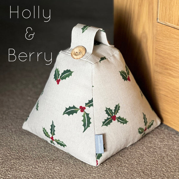 Sophie Allport fabric doorstop Handmade by Harris and Home. Animal print Dog Chicken  Hare fabric