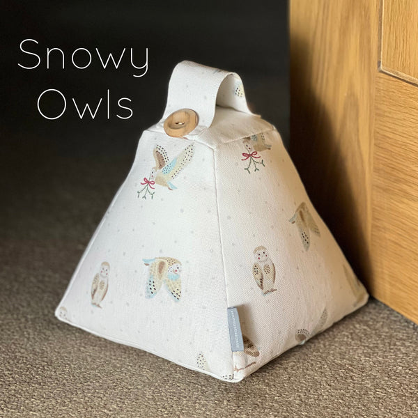 Sophie Allport fabric doorstop Handmade by Harris and Home. Animal print Dog Chicken  Hare fabric