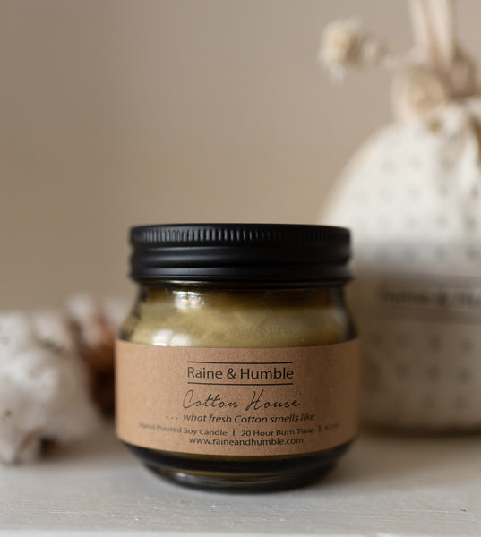 Soy wax jar candle - Cotton House