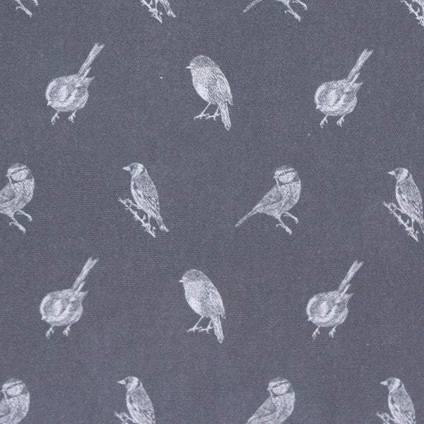 Birdwatching gift. Tea Cosy in British birds fabric (Charcoal grey) Tea lover gift. Housewarming gift