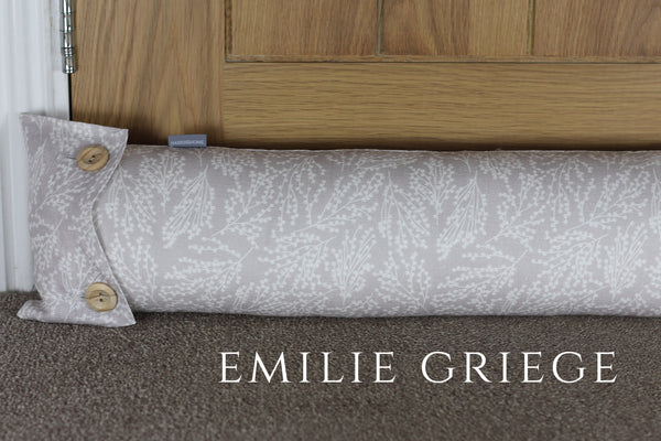 Draught Excluder Draft Excluder Vintage Country style Linen Floral prints