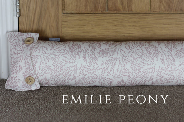 Draught Excluder Draft Excluder Vintage Country style Linen Floral prints
