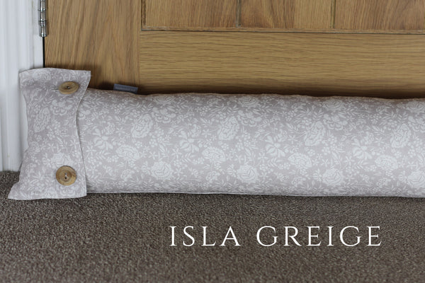 Draught Excluder Draft Excluder Vintage Country style Linen Floral prints