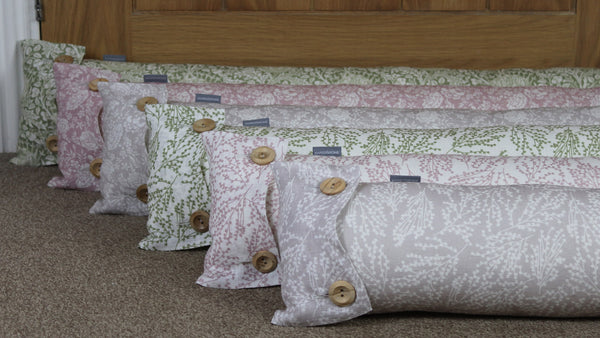 Draught Excluder Draft Excluder Vintage Country style Linen Floral prints